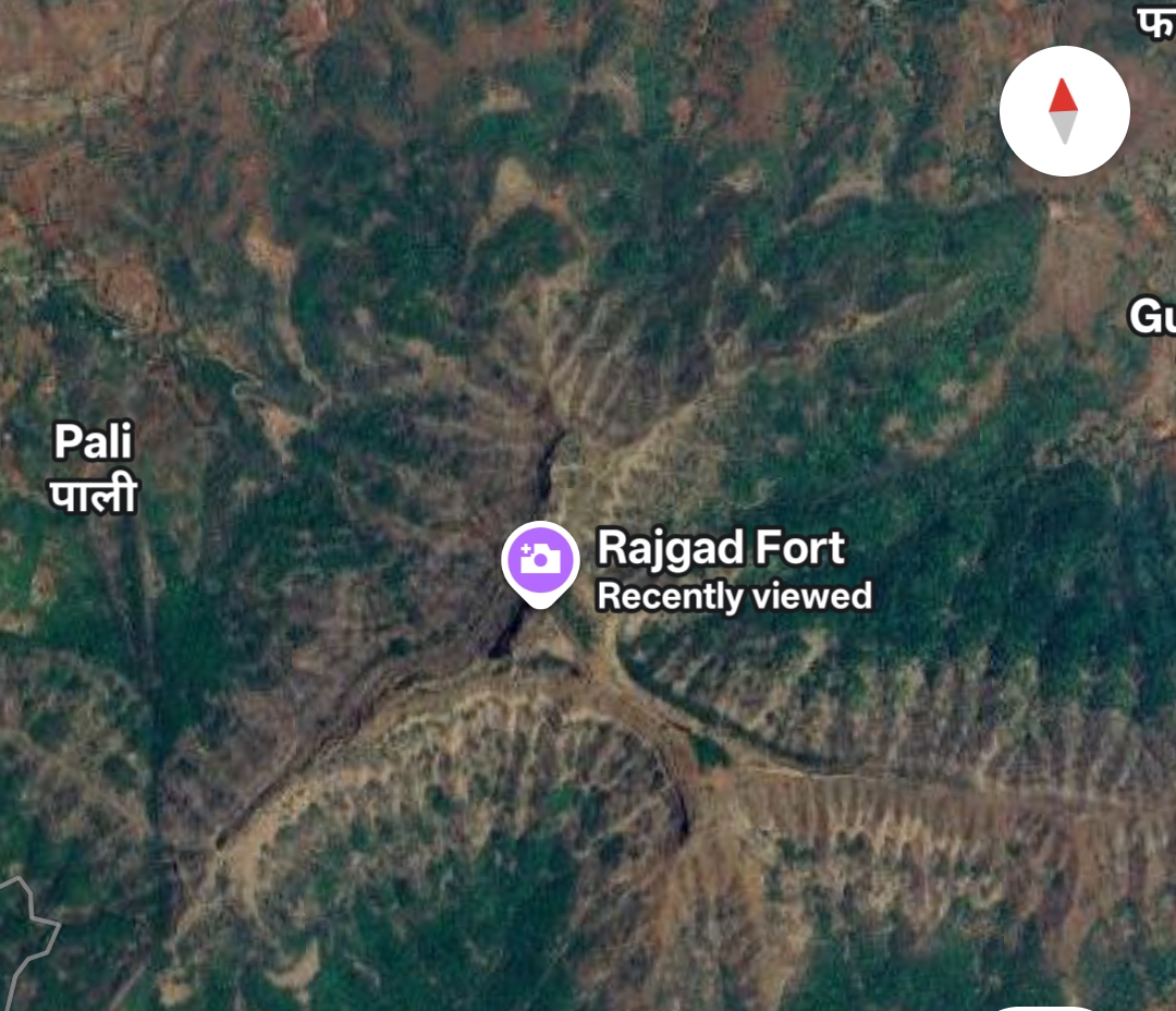 3d print of the fort Rajgad